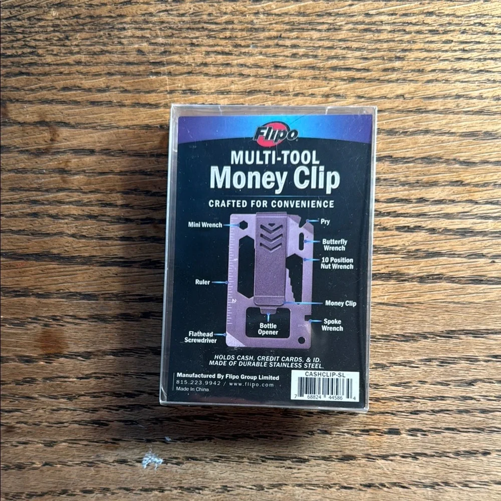 Multi-Tool Money Clip